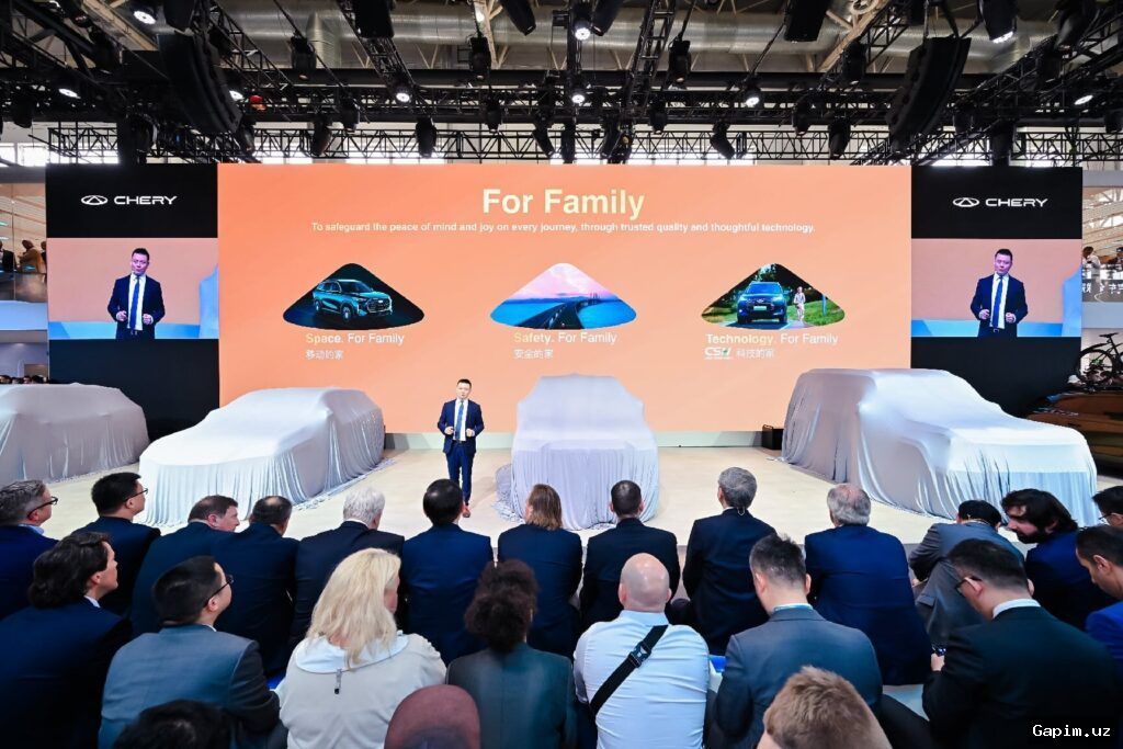 🚗🏠 CHERY представил концепцию «For Family» на Auto China 2026 в Пекине