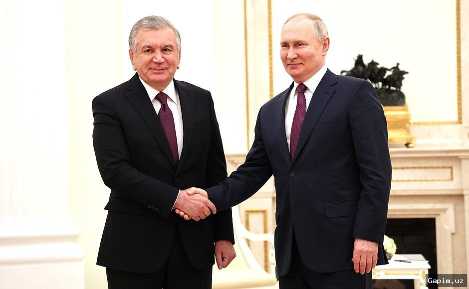 ⚛️🤝 Uzbek President Shavkat Mirziyoyev Meets with Russian First Deputy Chief of Staff Sergey Kiriyenko