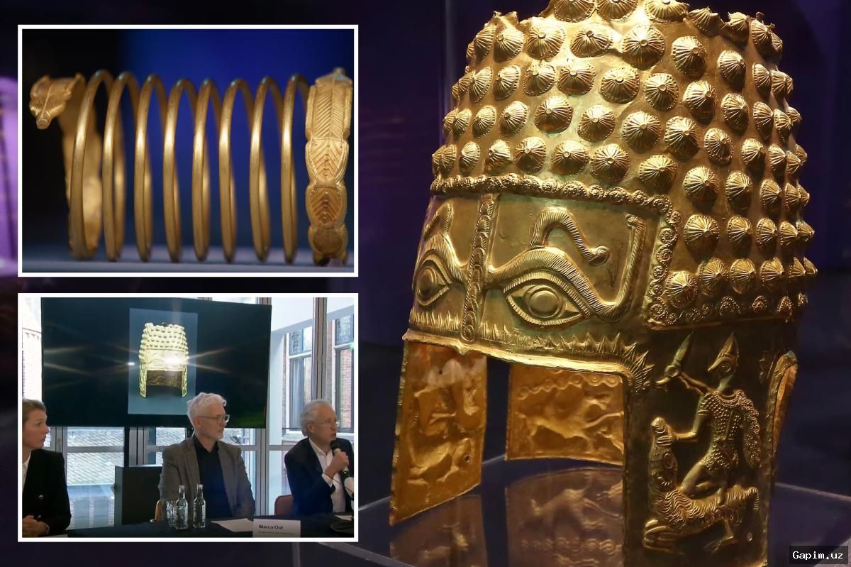 🏛️🔍 2,500-Year-Old Golden Helmet Stolen from Dutch Museum Recovered in Plea Deal
