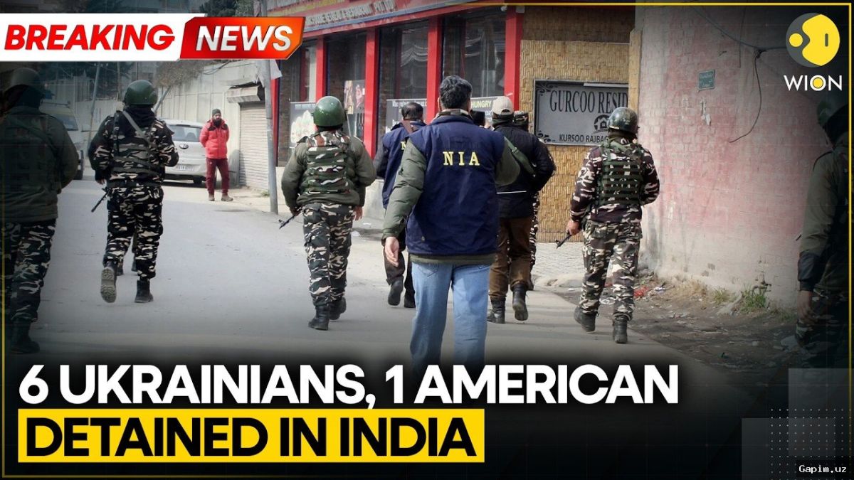 🇮🇳⚖️ India Accuses Six Ukrainians and American of Aiding Border Insurgents