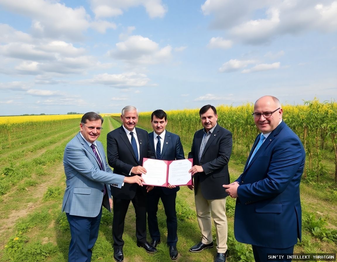 🌾🤝 Uzbekistan's Kashkadarya Delegation Secures 4,000 Hectare Land Lease in Belarus