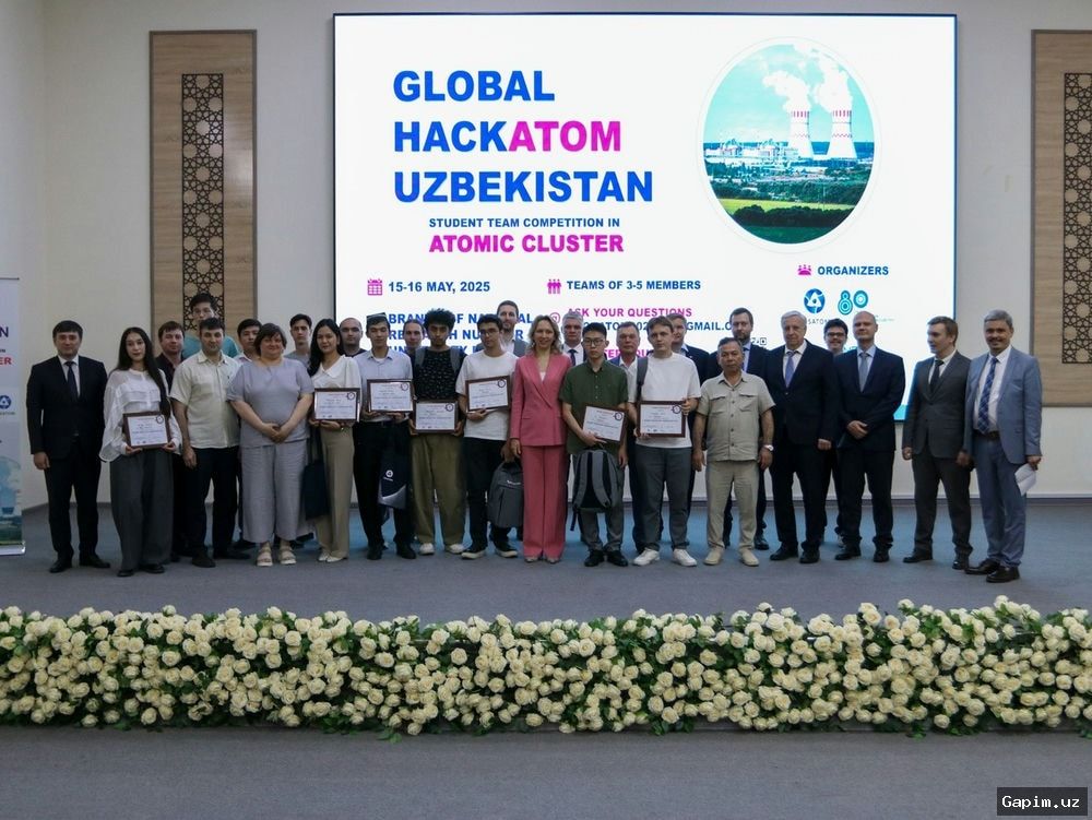 ⚛️🏆 Global HackAtom National Stage Concludes in Tashkent: Team 'Synthesis' Advances to Final