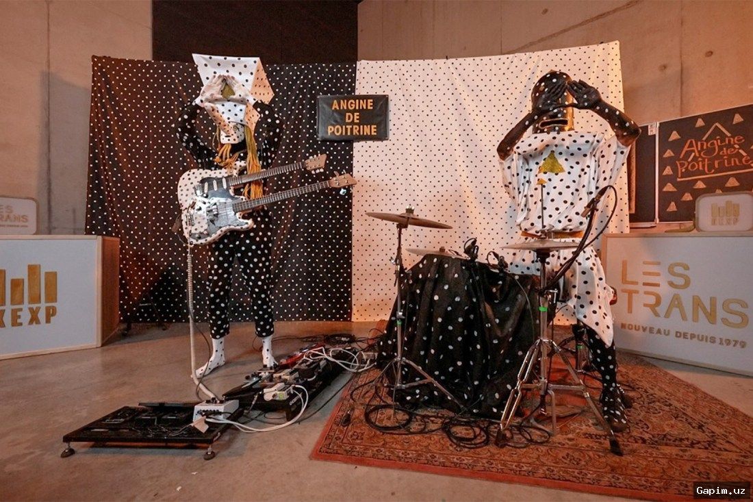 🎭🎸 Angine de Poitrine: Alien Math Rock Duo Takes the World by Storm