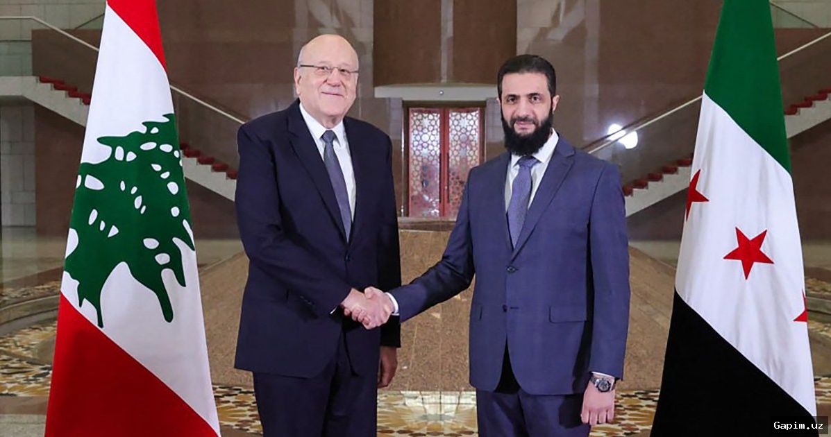 🏛️🤝 Лидеры Ливана и Сирии провели переговоры в Дамаске