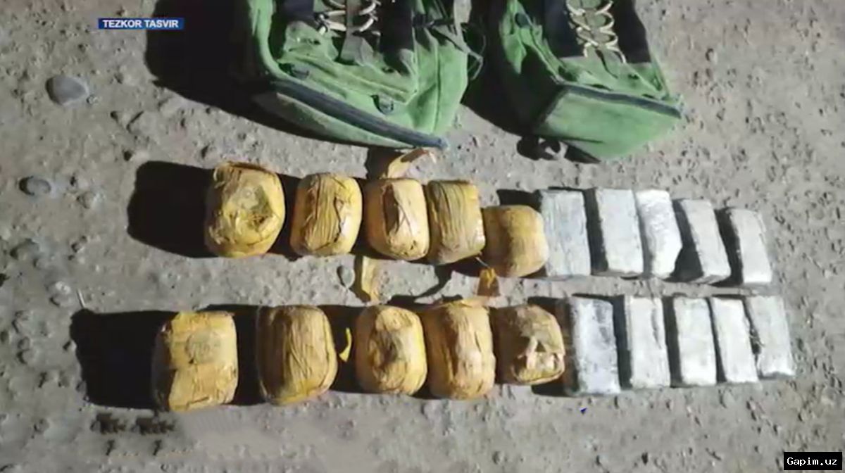🚨💊 O'zbekistonda 13 kilogramm afyun musodara qilindi