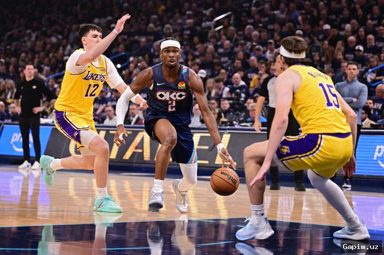 🏀🏆 NBA Playoffs: Thunder top Lakers 125-107, take 2-0 series lead