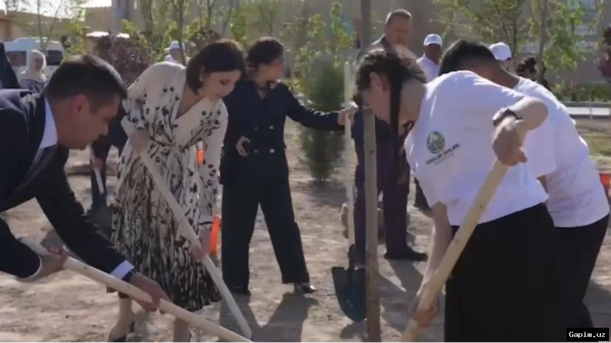🌿🏫 O‘zbekiston birinchi xonimi Ziroat Mirziyoyeva Xorazmda inklyuziv ta’lim va ekologik tarbiyaga e’tibor qaratdi