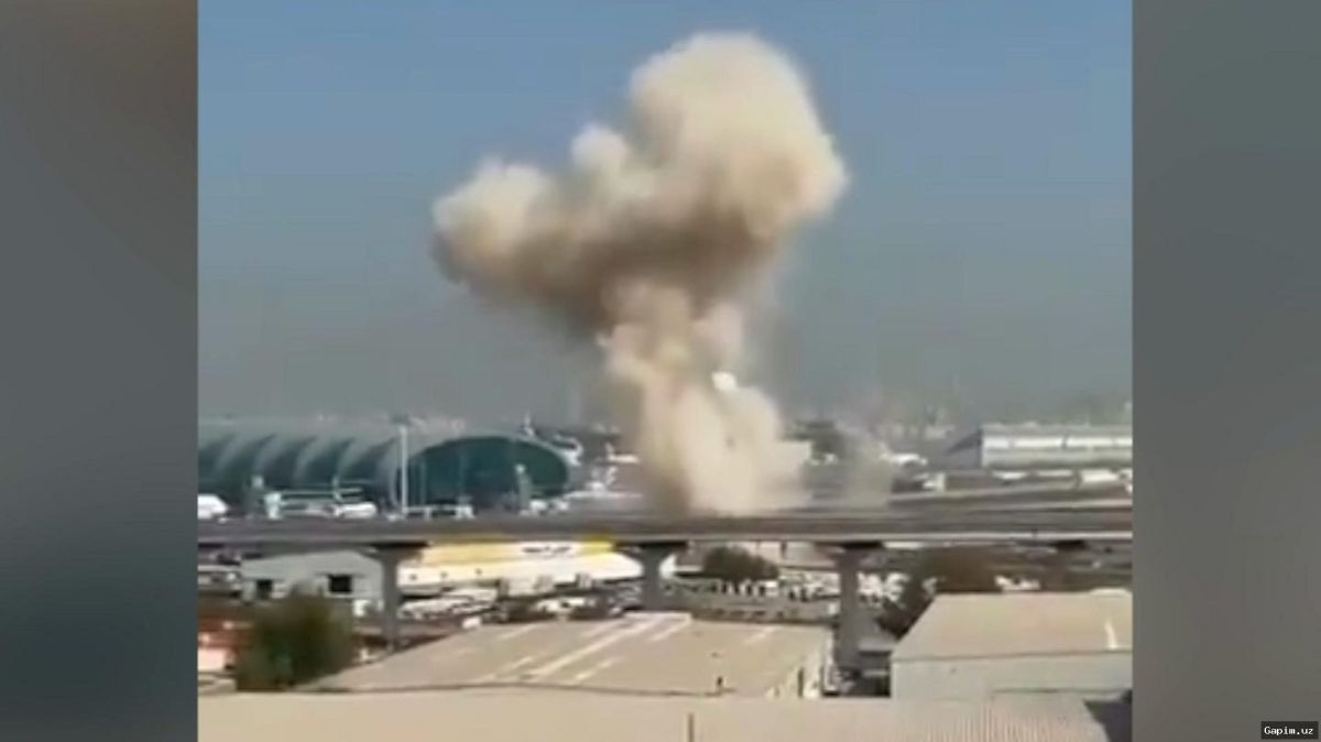 🚨✈️ Drone Attack at Dubai Airport: Uzbekistan Flights Forced to Return
