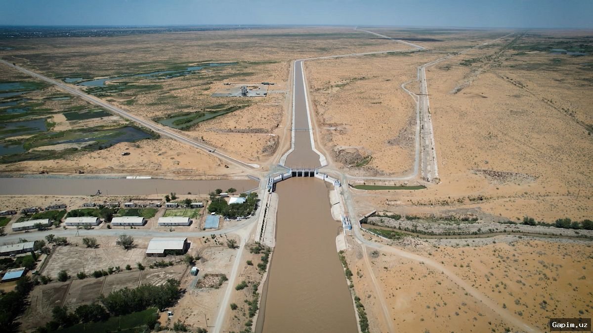 💧🏗️ В Узбекистане реконструируют и забетонируют 389 километров каналов