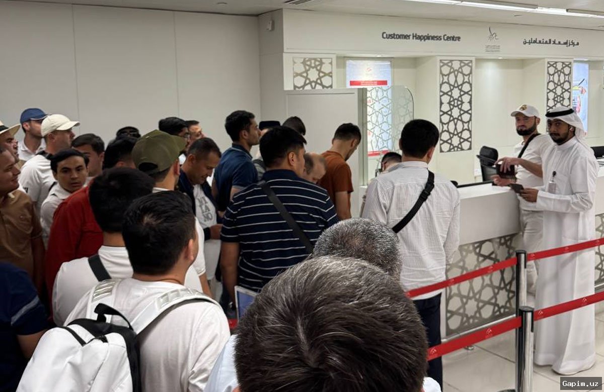 ✈️🛬 At Tashkent Airport: Citizens Evacuated from Dubai Return Home