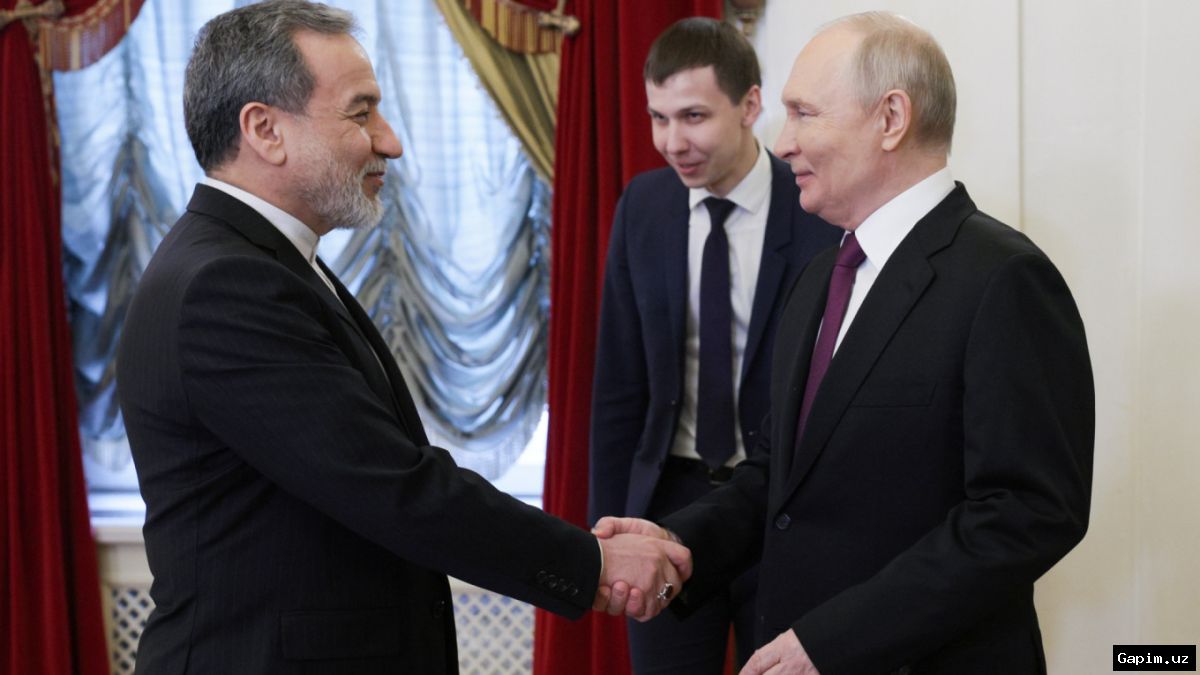 🇷🇺🇮🇷 Putin Araghchiga: “Urushning qiyin davridan o‘tasiz, tinchlikka umid qilaman”