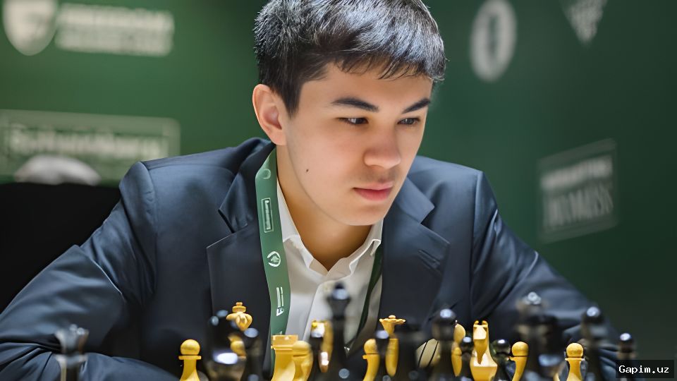 🏆♟️ Uzbek Grandmaster Javokhir Sindarov Sets Record at Candidates Tournament, Defeats Caruana