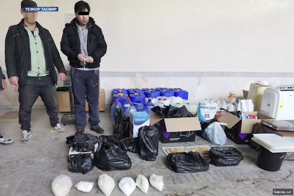 В Ташкенте ликвидирована очередная подпольная нарколаборатория