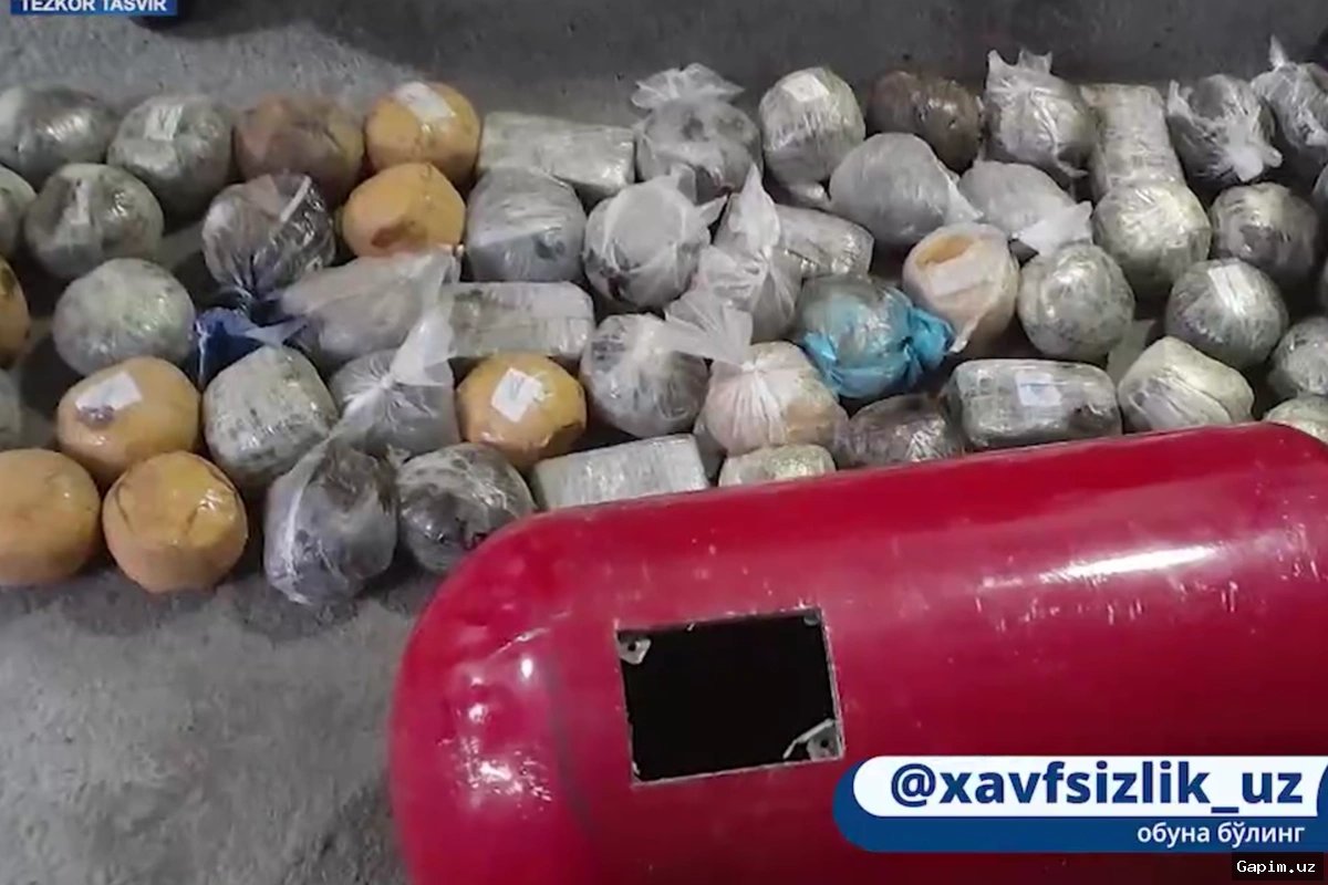 🚨🥔 Major Drug Smuggling Attempt from Afghanistan Thwarted in Uzbekistan's Surkhandarya Region