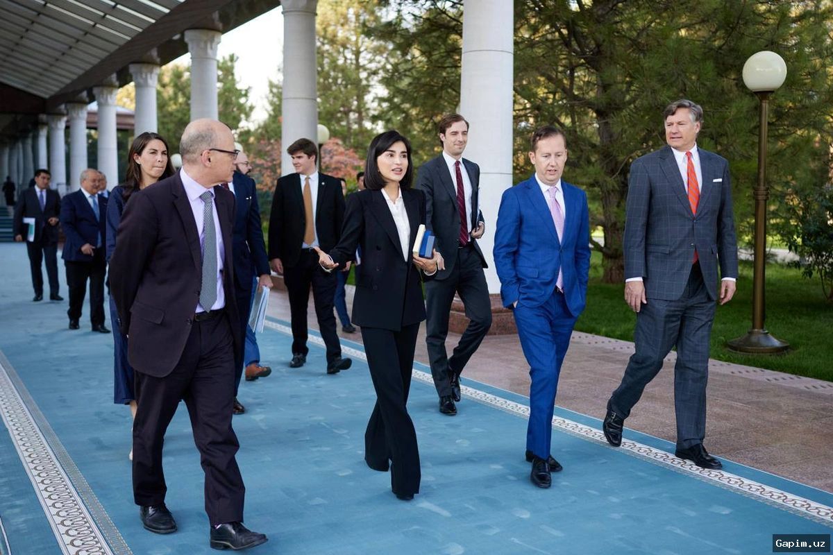 🤝🇺🇸 Saida Mirziyoyeva Holds Meeting with U.S. Special Envoy for South and Central Asia