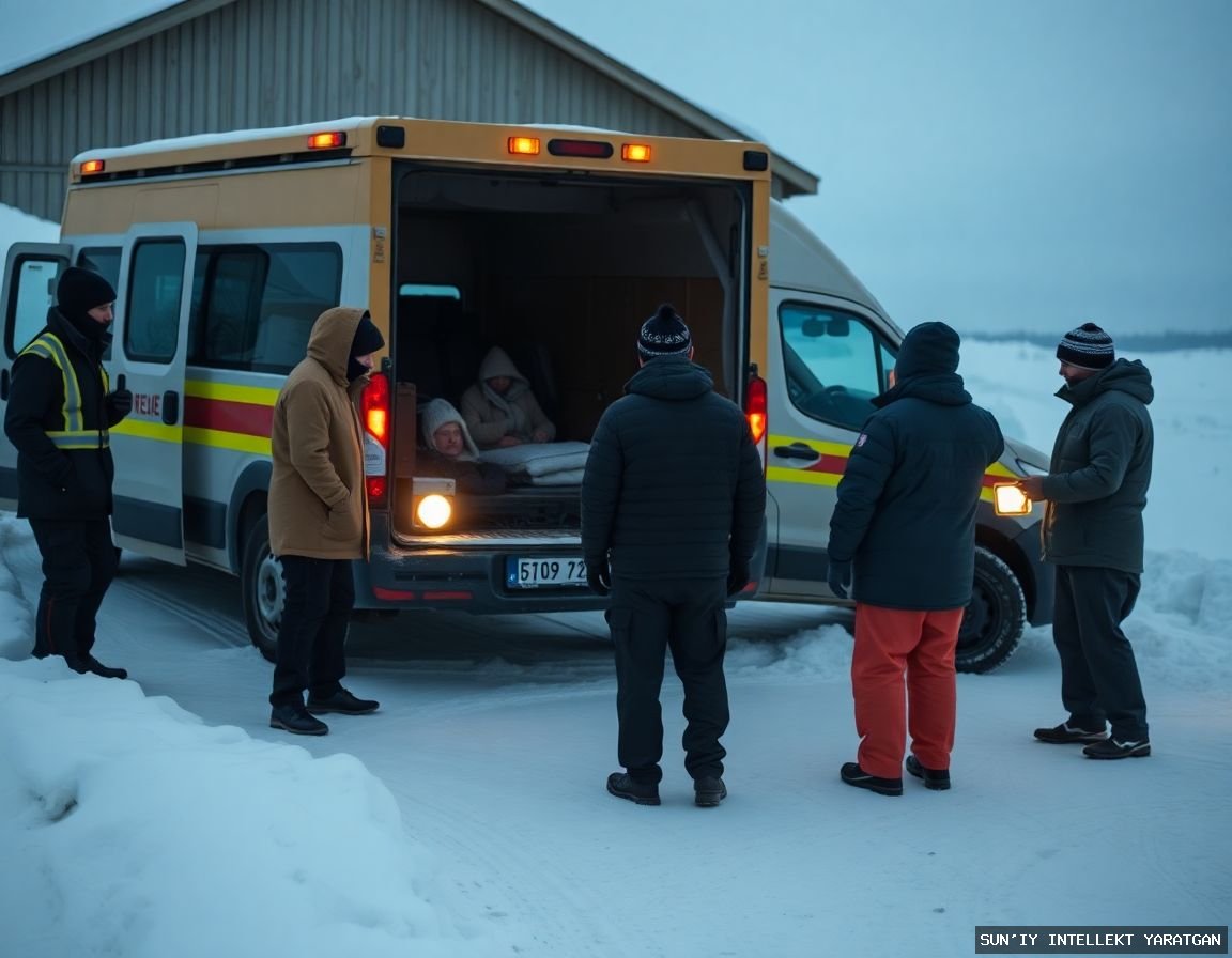 Five Uzbek Citizens Rescued After Being Stranded on Road in Altai Krai