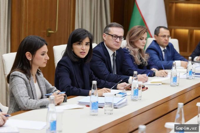 🤝🏛️ Head of Uzbekistan's Presidential Administration Saida Mirziyoyeva Meets WHO Director-General Tedros Adhanom Ghebreyesus in Samarkand