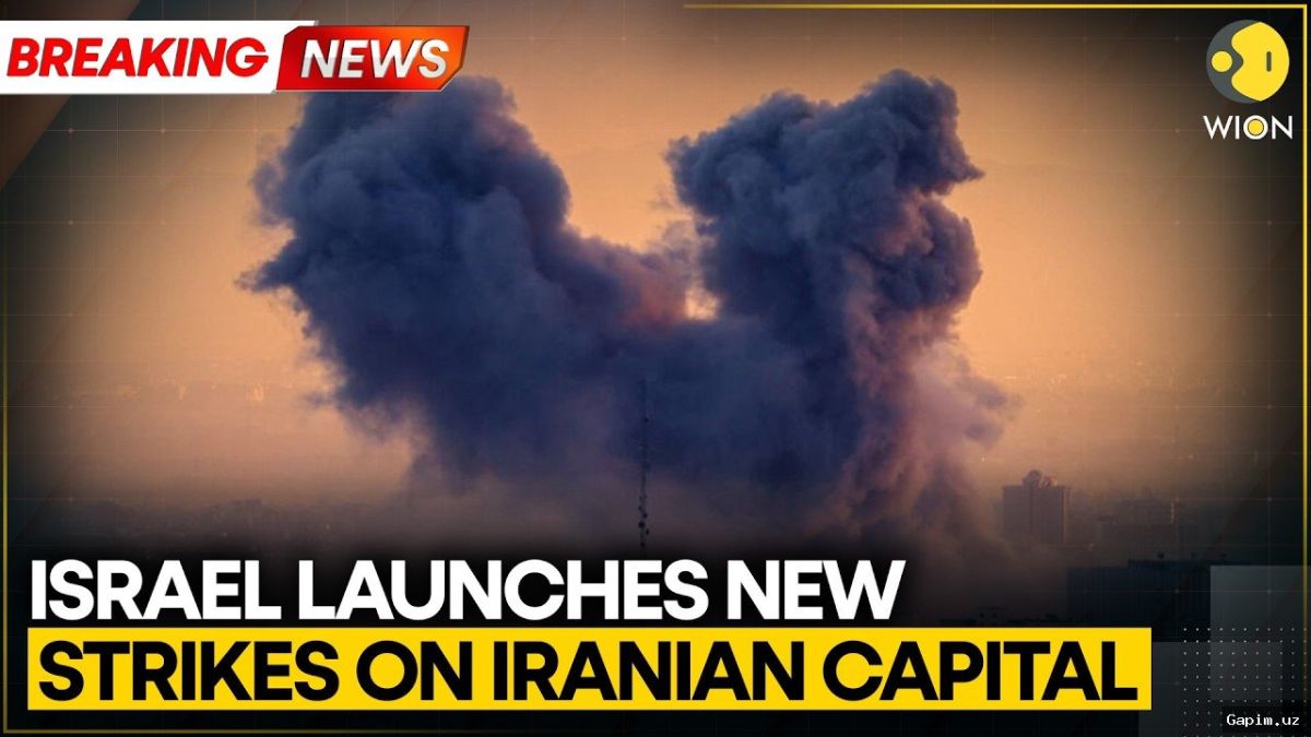 💥🔥 Israel Launches Fresh Wave of Strikes on Iran's Capital Tehran