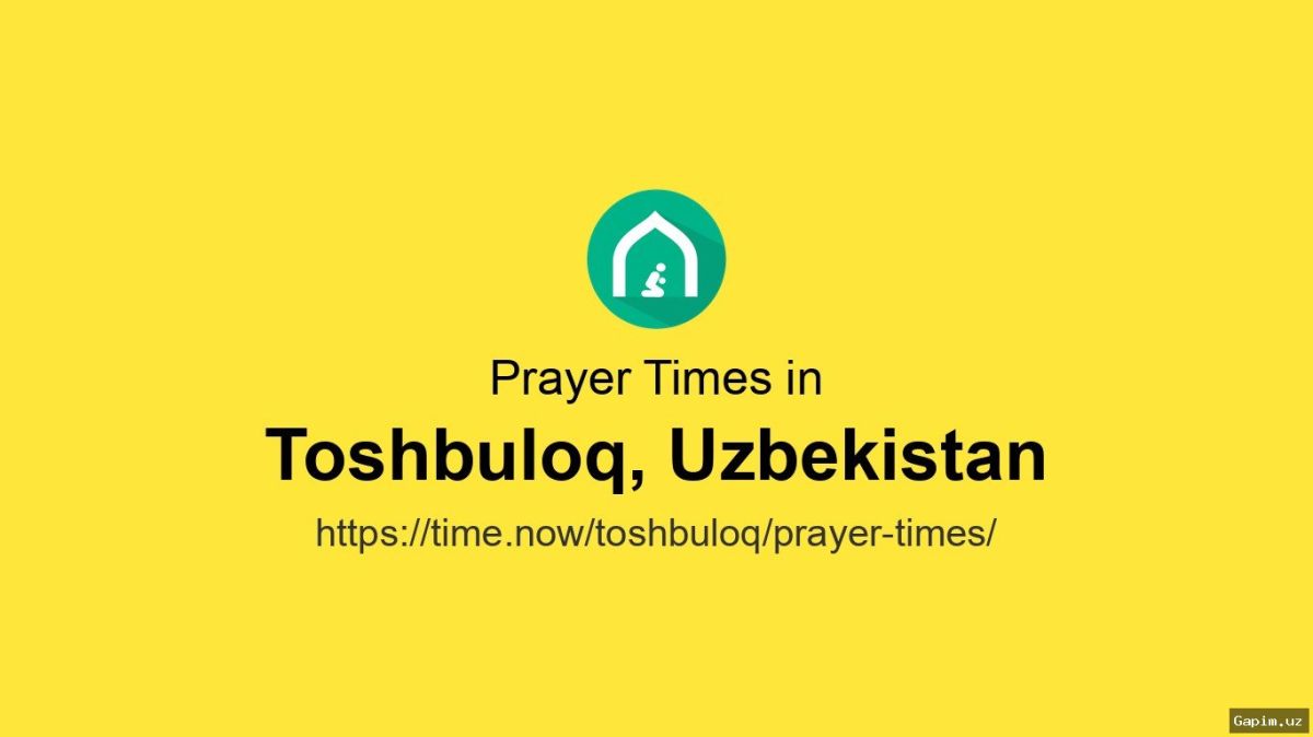 🕌📅 Muslim Board of Uzbekistan Announces Eid al-Fitr Prayer Times and Holiday Schedule