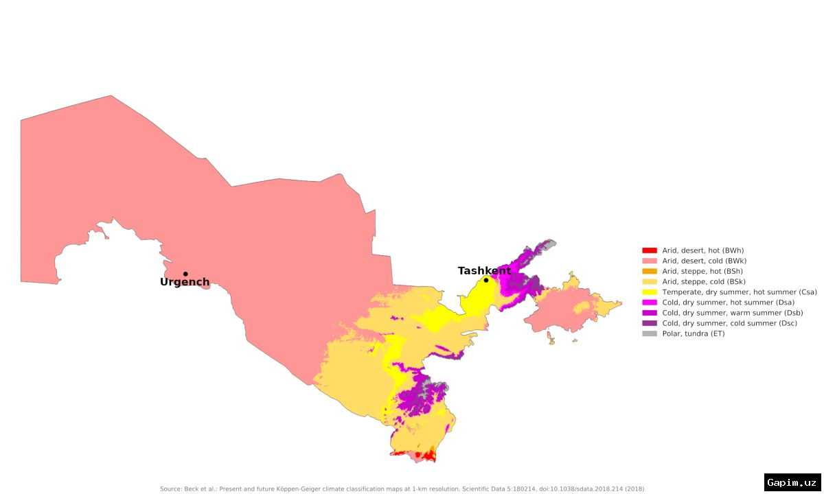 🌧️⚡️ Узгидромет сообщил: Сегодня в Бухарской, Навоийской, Самаркандской, Джизакской и Кашкадарьинской областях ожидаются дожди и грозы