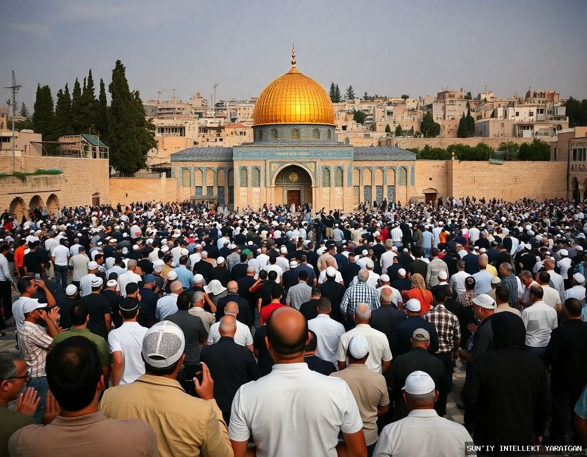 100,000 Pray at Al-Aqsa Amid Israeli Restrictions on Second Friday of Ramadan
