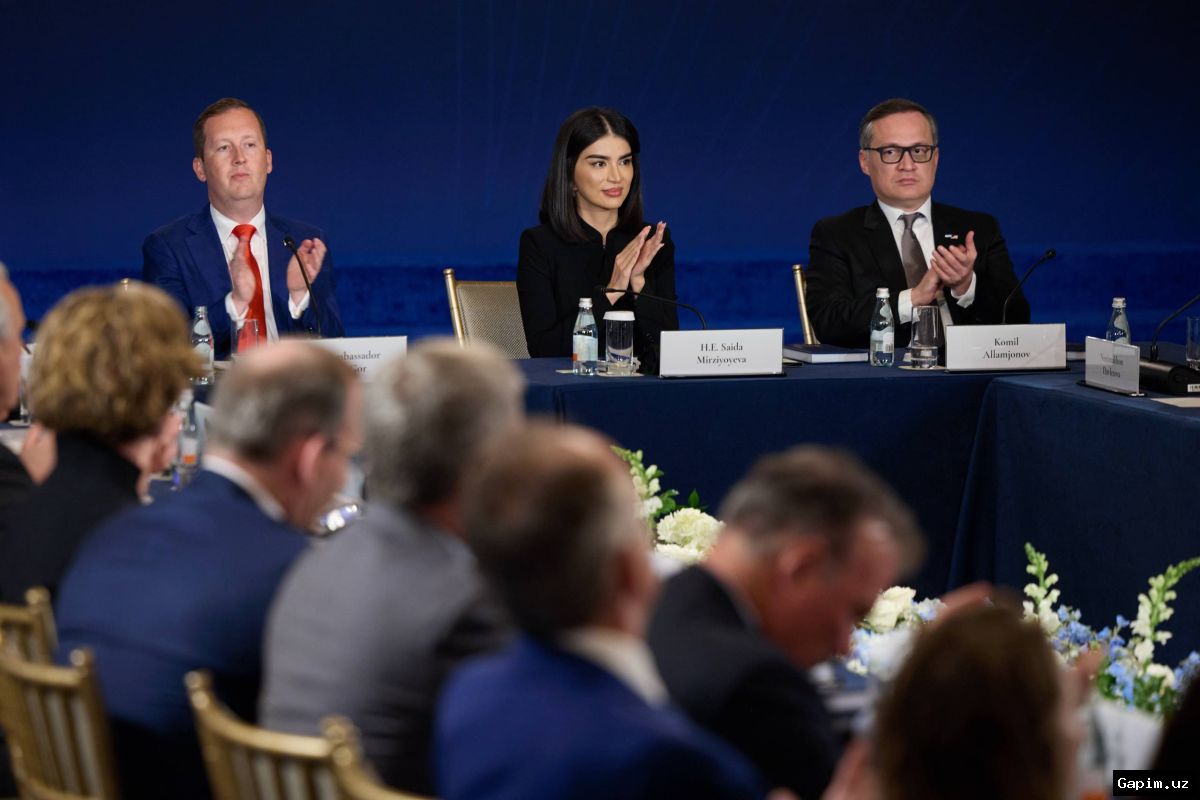 💼🤝 Saida Mirziyoyeva Holds Meeting with US DFC CEO Ben Black