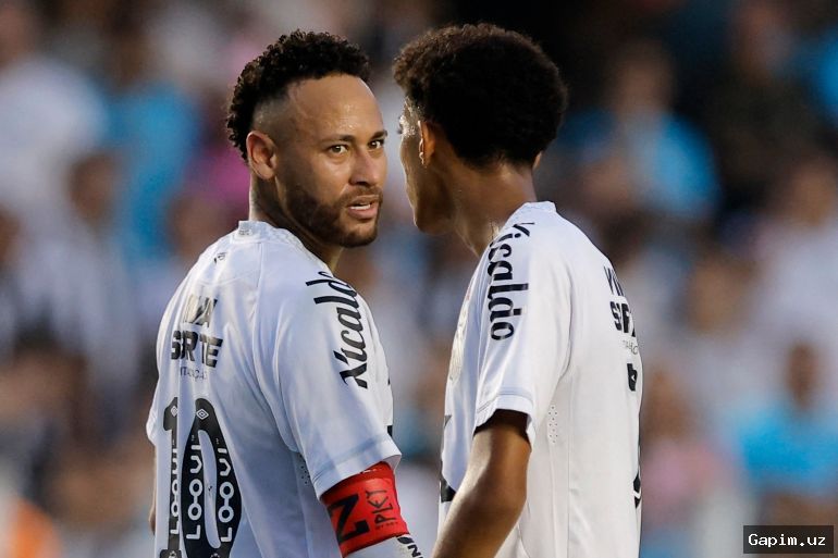 ⚽️👋 Neymar Robinho Jr.ni urgani uchun kechirim so‘radi