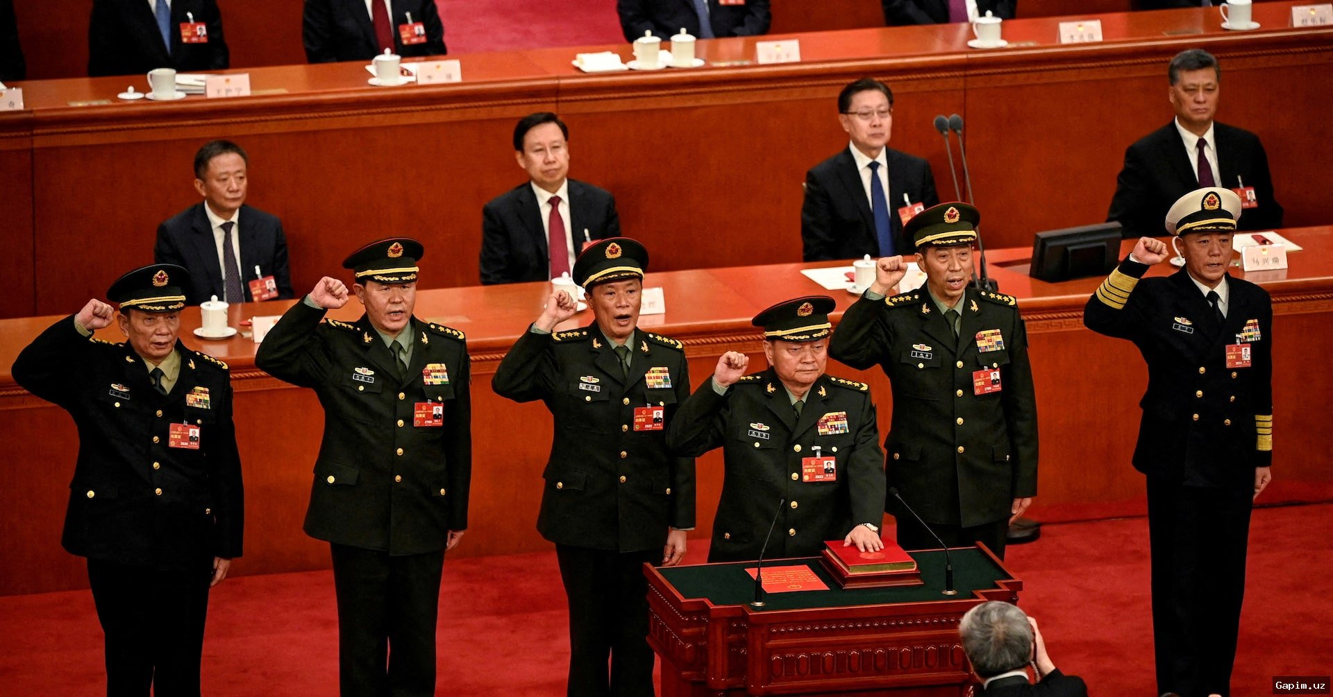 ⚖️ Еще три генерала отстранены перед началом политических сессий Китая