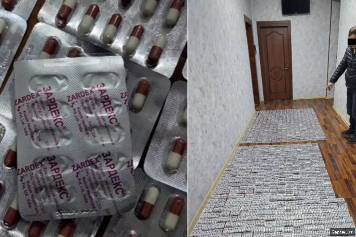 💊🚨 В Узбекистане пресечены подпольные схемы сбыта сильнодействующих лекарств