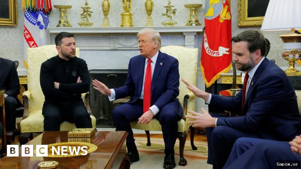 🇺🇸🤝🇺🇦 AQSh va Ukraina yetakchilari o‘rtasidagi muzokaralar muvaffaqiyatsiz yakunlandi