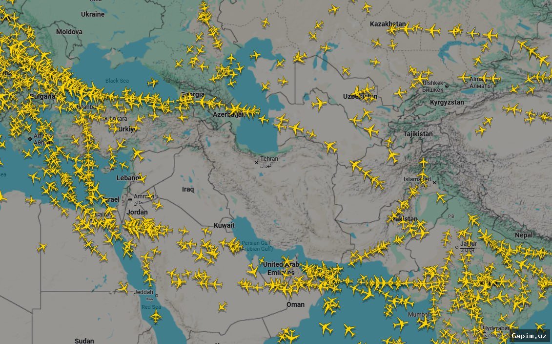 ✈️🛑 5 183 nafar fuqaro O‘rta Sharqdan evakuatsiya qilindi