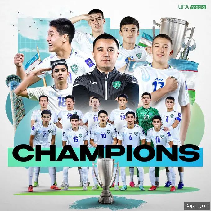 ⚽️🏆 Uzbekistan U17 team wins group stage of Asian Cup, beats Australia 2-0