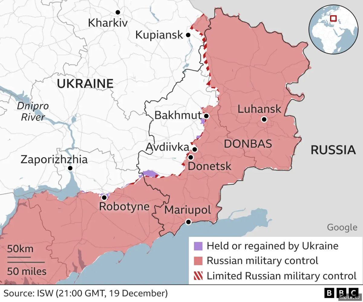 ⚔️❄️ Ukrainaning qishdagi hujumi: Rossiya qarshilik ko‘rsata olmayaptimi?