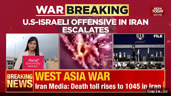 ⚔️🌍 AQSh-Isroel hujumi oltinchi kuni: Eron ichida vaziyat keskinlashmoqda, mintaqaviy keskinlik kuchaymoqda