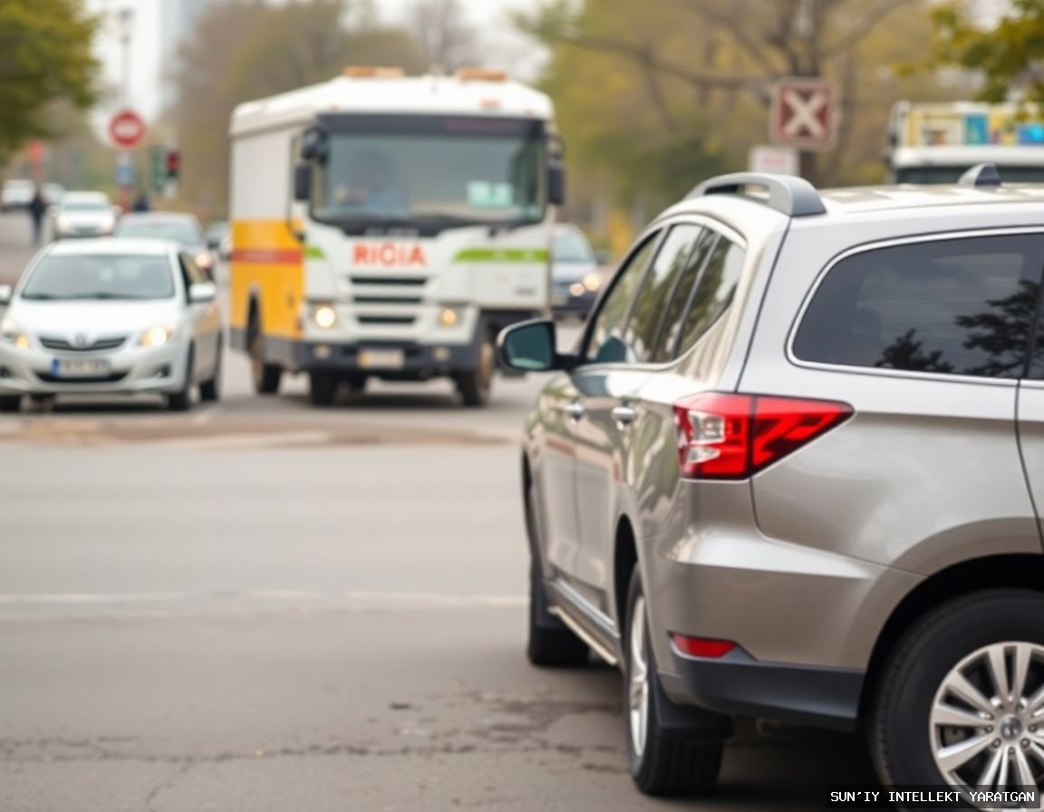 Traffic Accident Involving Damas Vehicle and Pedestrian Occurs in Tashkent