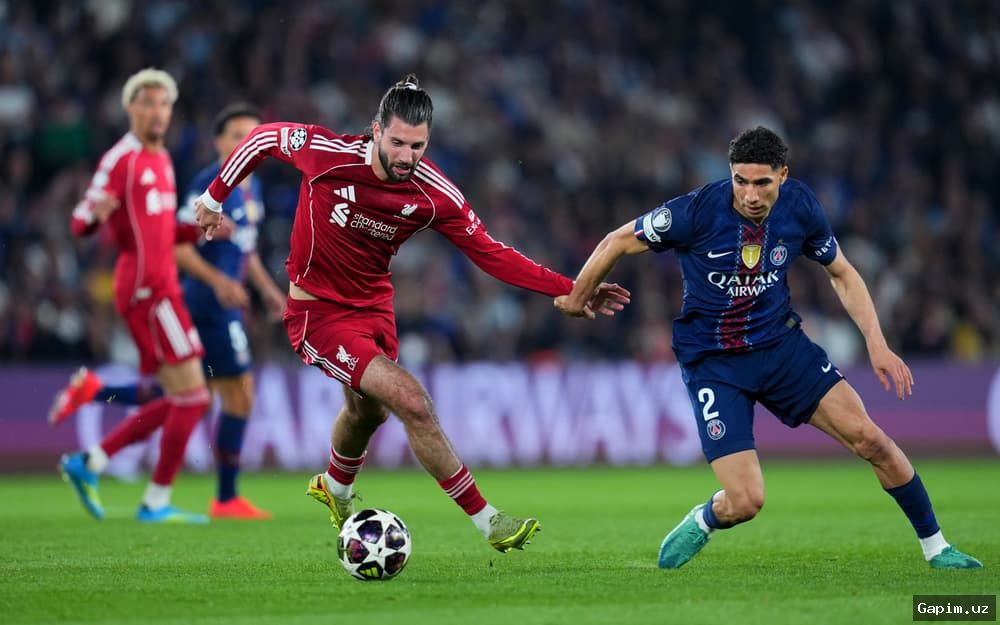 ⚽️🏆 ПСЖ одержал доминирующую победу над Ливерпулем в первом матче четвертьфинала Лиги чемпионов