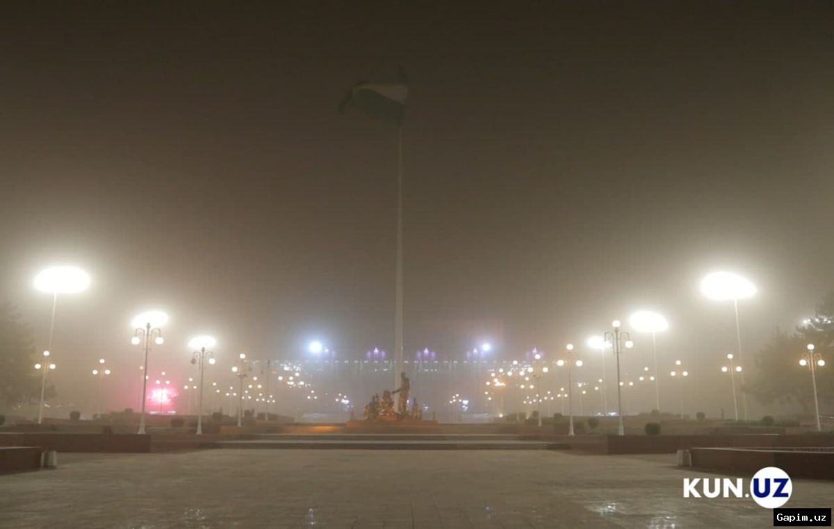 🌪️⚠️ O‘zbekistonda bir qancha viloyatlarda shamol kuchayishi va chang-to‘zon bo‘roni kutilmoqda
