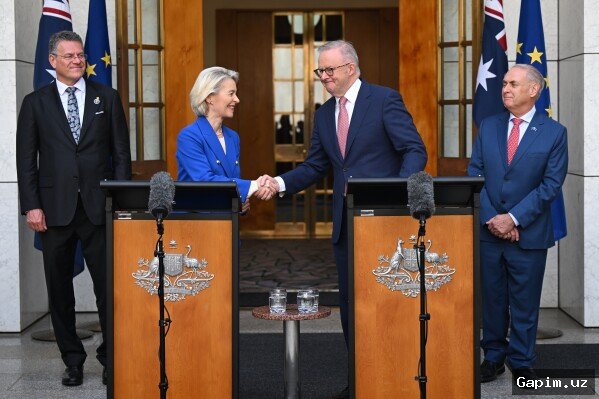 ⚖️🌏 Австралия и Европейский союз подписали торговую сделку по критическим минералам, стремясь снизить зависимость от Китая