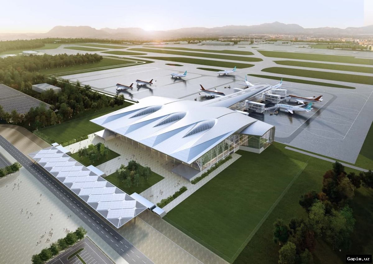 ✈️🏗️ Toshkentning yangi xalqaro aeroporti qurilishi iyul oyida boshlanadi