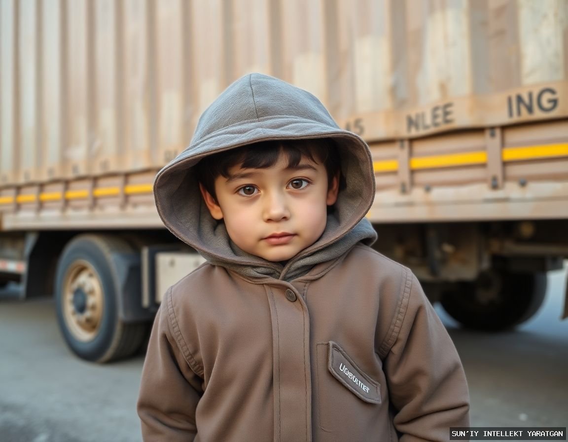 В Андижане 9-летний ребенок погиб под колесами грузовика