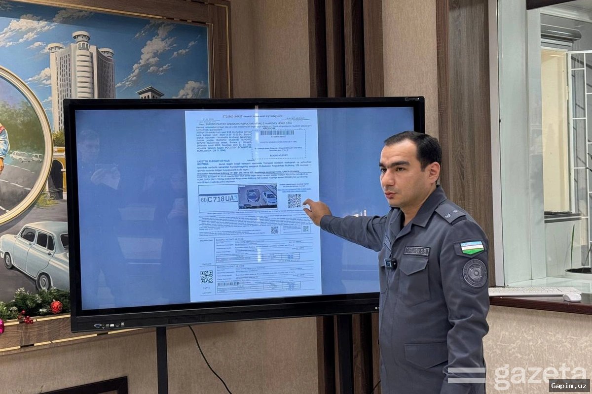 🚨📸 Road Safety Upgrade: Uzbekistan Launches Automated System to Detect Unlicensed Drivers