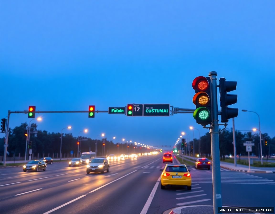 Smart Traffic Lights and Digital Control: Tashkent Launches Major Transport System Modernization